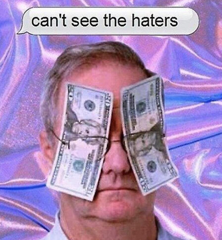 A guy with cash behind his glasses