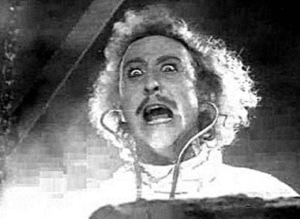 Young frankenstein screaming