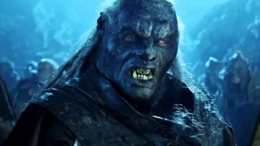 A big orc from Lord of the Rings