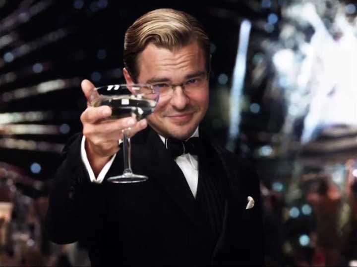 The Great Gatsby with Kyle Matthews face
