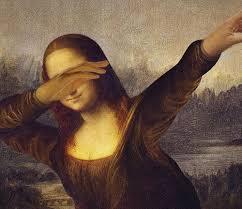 Mona Lisa dabbing