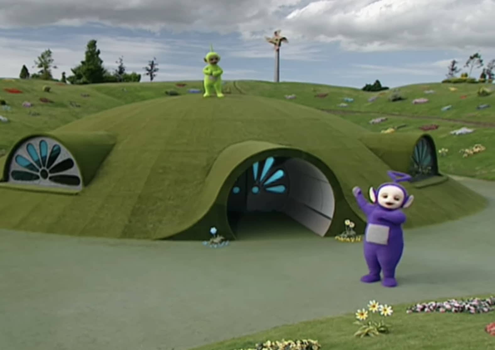 The Teletubbies house